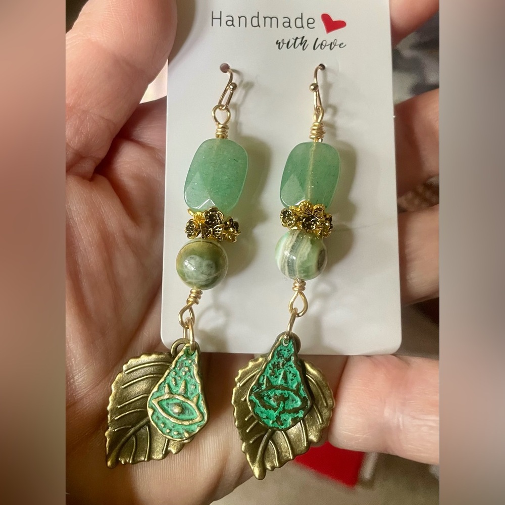 Elegant ‘Eye of Protection’ Earrings